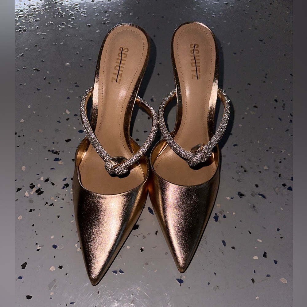 SCHUTZ Women’s Pearl Pin Heel Mule